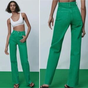 Zara Wide Leg- Full Length Jeans